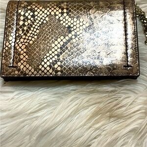 Snake skin small purse ,